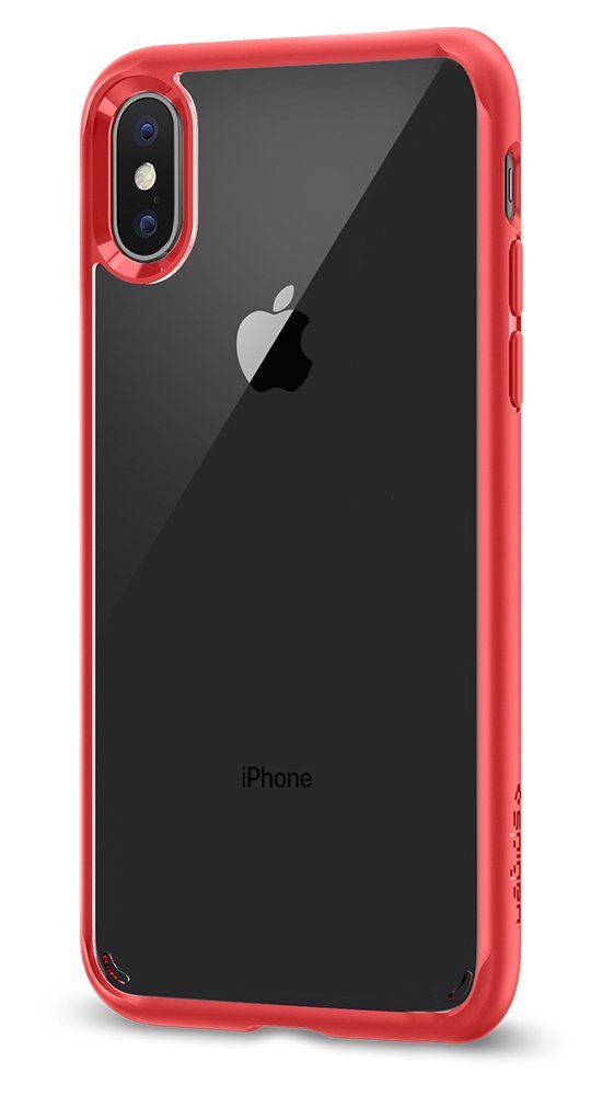 iPhone X Case Spigen Red