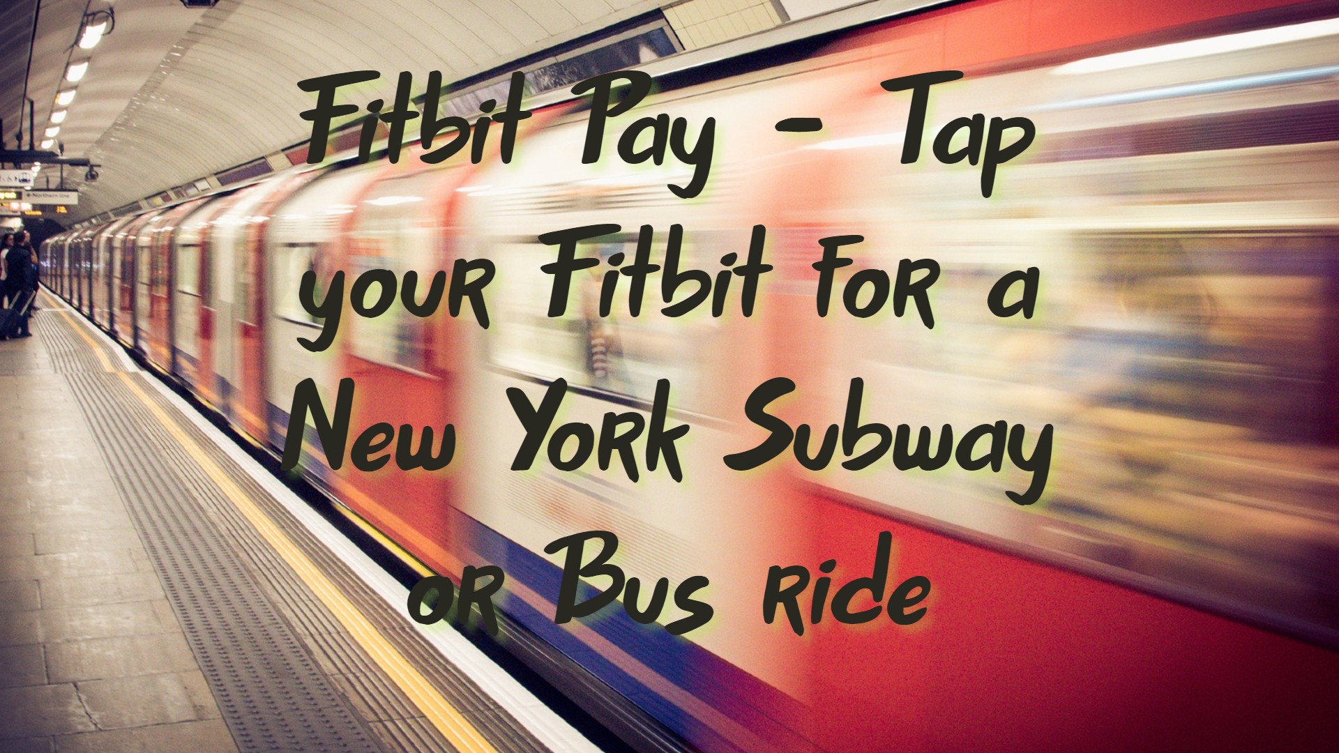 Fitbit Pay for bus rides in NYC