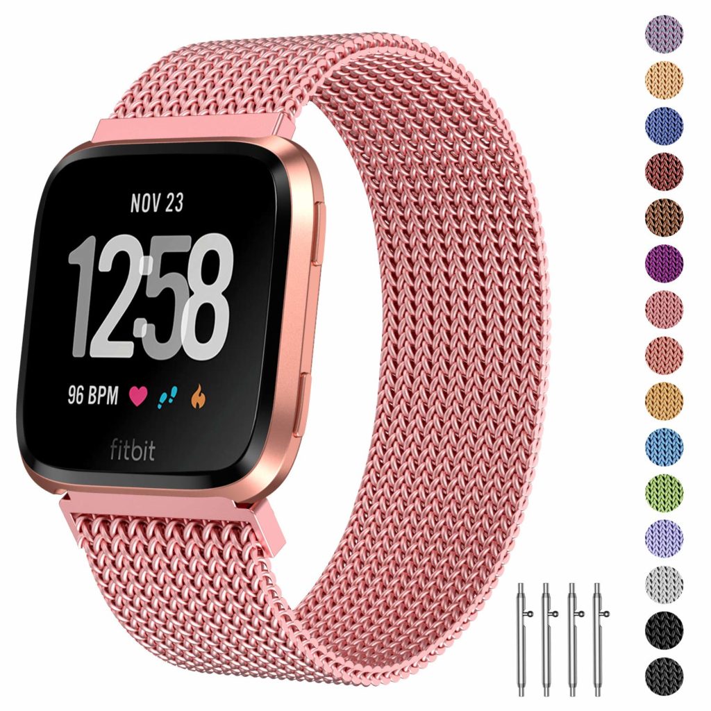 Best Fitbit Versa bands for women in 2020 - Metal, Sports bands and more!