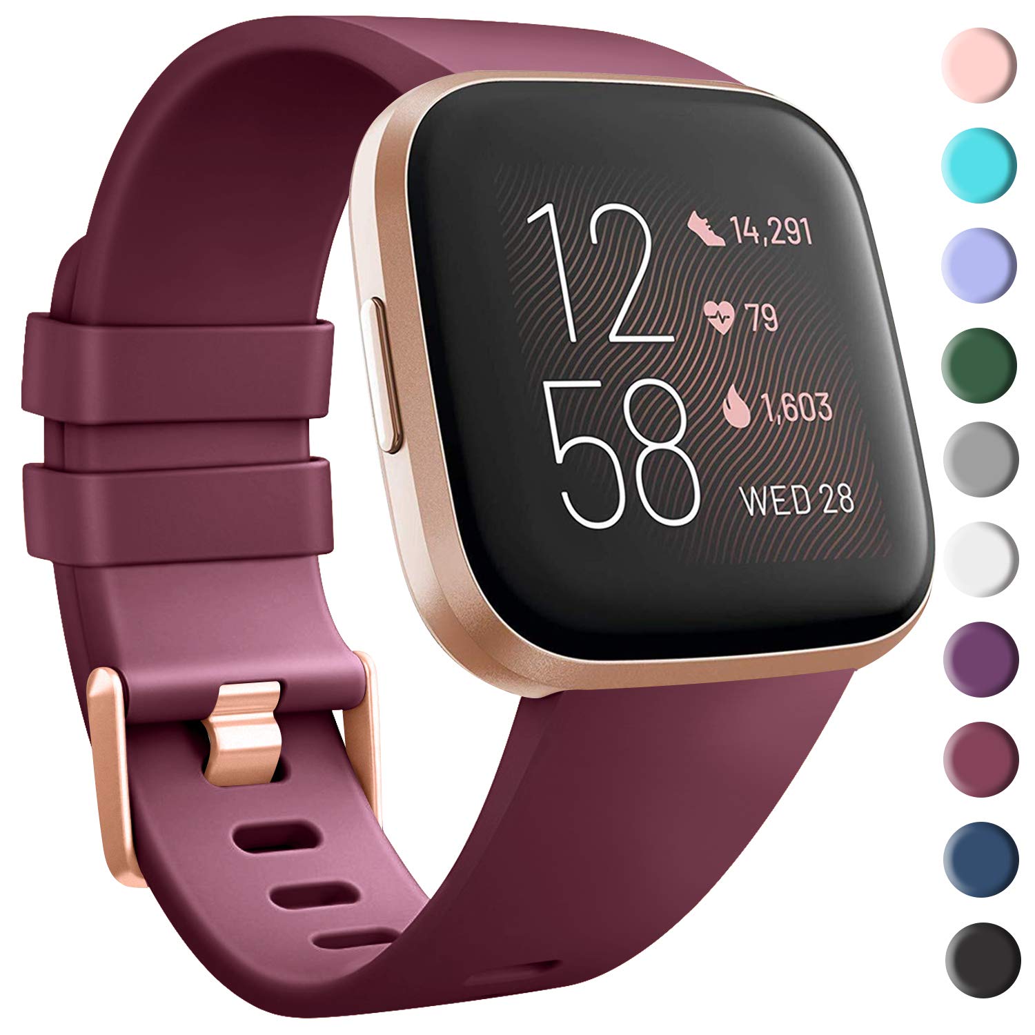 Best Fitbit Versa bands for women in 2020 - Metal, Sports bands and more!